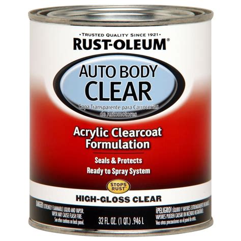 rust oleum gloss clear coat|who sells rustolum clear coat in rochester mn y.